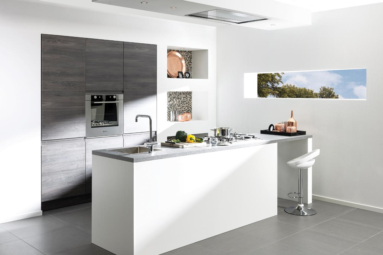 Kleine keuken kookeiland: .
