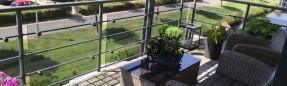 Balkon afscheiding