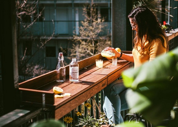 Meer ruimte op je balkon met de BALKONBAR