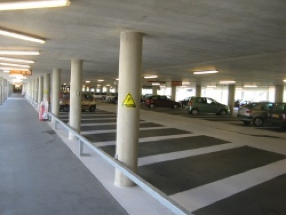 Parkeergarage gerenoveerd met systeem Triflex