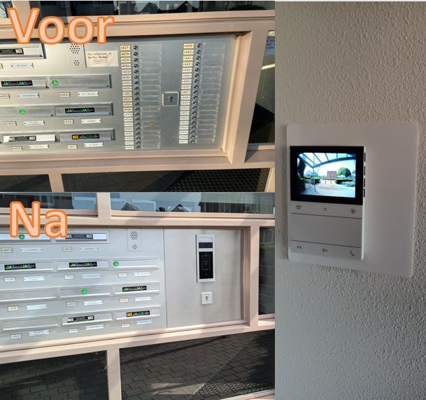 Van intercom naar Comelit Ultra Touch | Appartement & Eigenaar